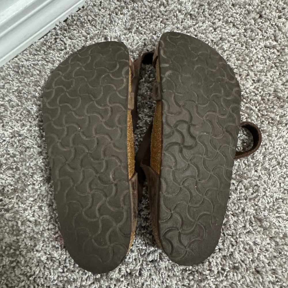 Birkenstock Women’s Yara Sandals – Oiled Leather, Habana Brown, Size 38 - Picture 7 of 8